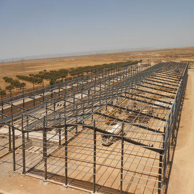 الصلة المطاوعة الهياكل المعدنية المجهزة مسبقاً بناء الإطار الفولاذي OEM