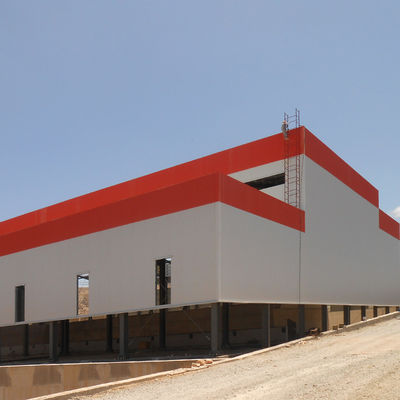 الصلة المطاوعة الهياكل المعدنية المجهزة مسبقاً بناء الإطار الفولاذي OEM