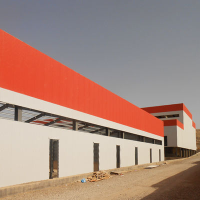 الصلة المطاوعة الهياكل المعدنية المجهزة مسبقاً بناء الإطار الفولاذي OEM