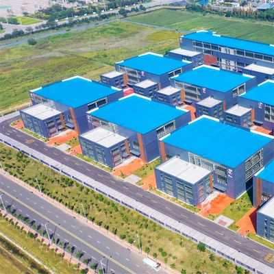 ألومنيوم نوافذ ورشة عمل هيكل فولاذي التصميم المهني الجاهز