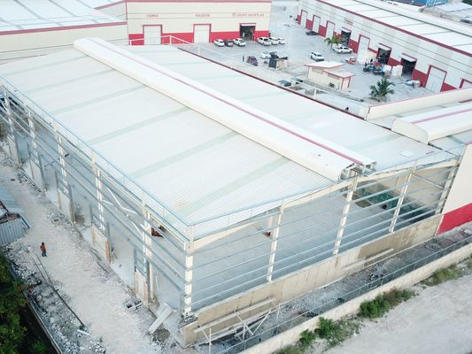 ورشة عمل جاهزة رخيصة هيكل فولاذي جاهز