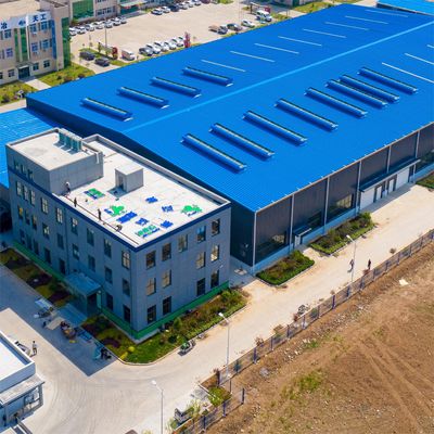 ورشة عمل البناء السريع لهيكل الفولاذ Q235 شهادة ISO مخصصة