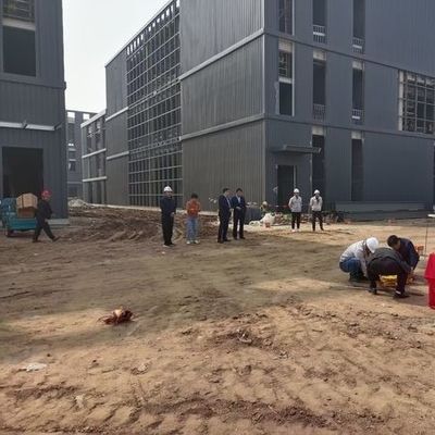 Q355B مبنى مكتبية ذات هيكل فولاذي متعدد الطوابق