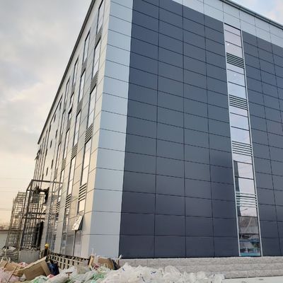 Q355B مبنى مكتبية ذات هيكل فولاذي متعدد الطوابق