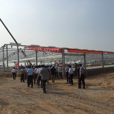 Q345B المباني الصناعية المصنوعة من الصلب