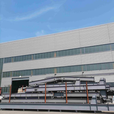 Q355B هيكل الفولاذ بناء هيكل الفولاذ الخفيف المغطى بالوقود الساخن