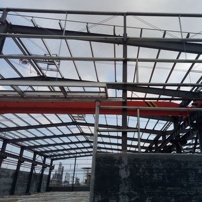 Q355B بناء الفولاذ المجهز المجهز المباني المستودعات الفولاذ ODM