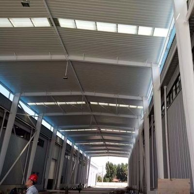 مبنى مستودع مصنوع من قبل المهندسين المهندسين المهندسين الاقتصاديين الحديدية من فولاذ H