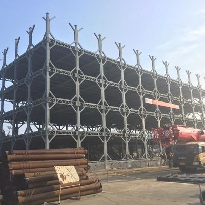 مقاومة للزلزال المعدنية المجهزة مسبقا البناء الصلب الهيكل OEM