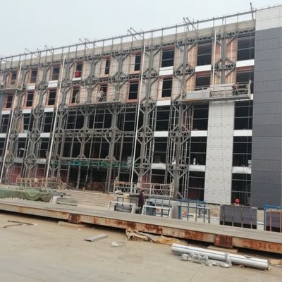 مقاومة للزلزال المعدنية المجهزة مسبقا البناء الصلب الهيكل OEM