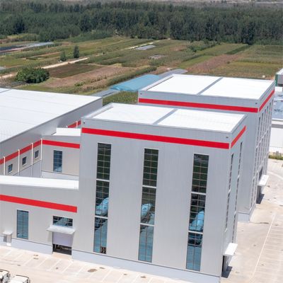 مستودع هيكل الصلب ASTM عزل الضوضاء مستودع الصلب المجهز