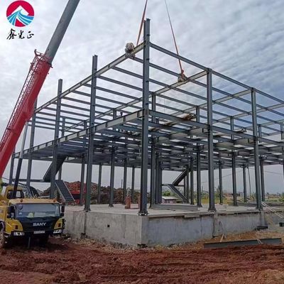 مستودع هيكل الصلب CE Q355B مستودع الصلب المجهز