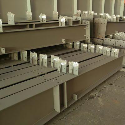 مرونة Q355b الإطار الفولاذي بناء مستودع مقاومة للحريق