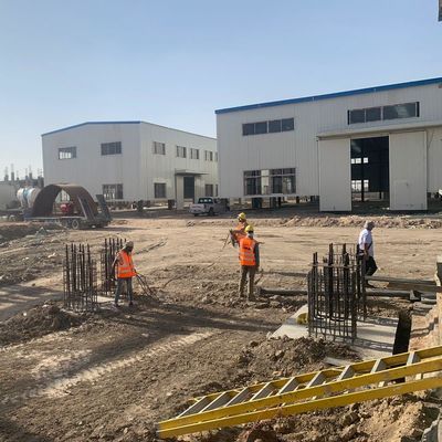 Q355B المنازل المسبقة الصناعة من الصلب المستودع الصلب المسبق الصناعة المخصص