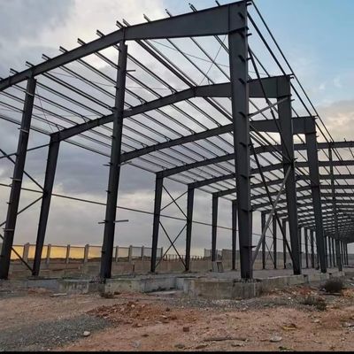 مستودع هيكل الصلب CE Q355B مستودع الصلب المجهز
