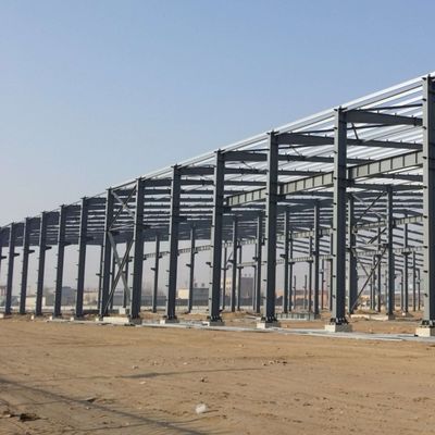هيكل فولاذي عالي الجودة مبنى مصنع مستودع مقاوم للرياح