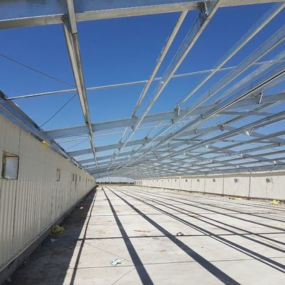 PPGL الدواجن الحيوانات المزرعة المنزل مع الأبواب المتدحرجة دائمة