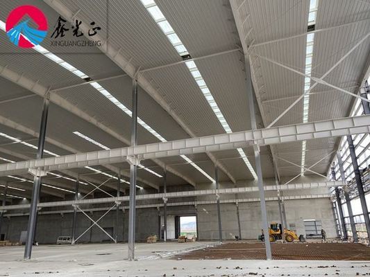 Customizable Steel Hangar with C/Z Galvanized Purlin Snow Loading As Per Customer′s Requirements