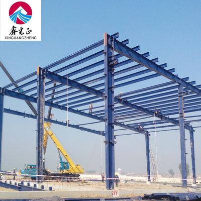 مستودع هيكل فولاذي وحدات قابلة للتخصيص مع تصميم مبنى المصنع