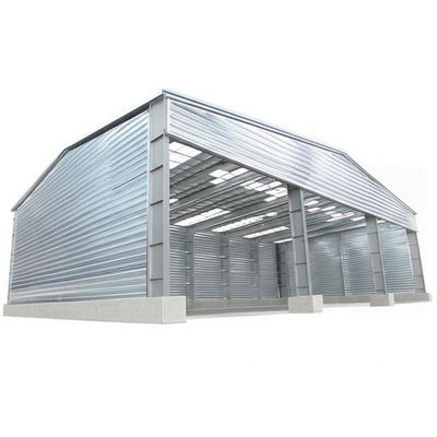 Customizable Steel Hangar with C/Z Galvanized Purlin Snow Loading As Per Customer′s Requirements