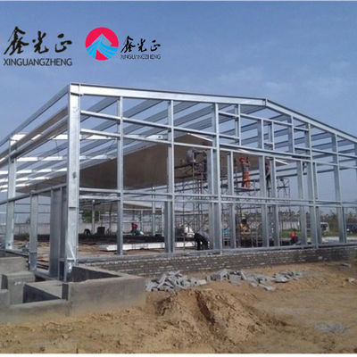 منزل مزرعة الحيوانات الحيوانية الجاهزة قسم H عزل الفولاذ PVC