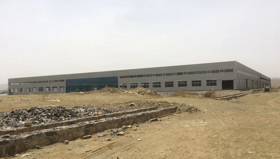 طلاء مبنى هيكل فولاذي OEM مخزن هيكل فولاذي مسبق الصنع 4